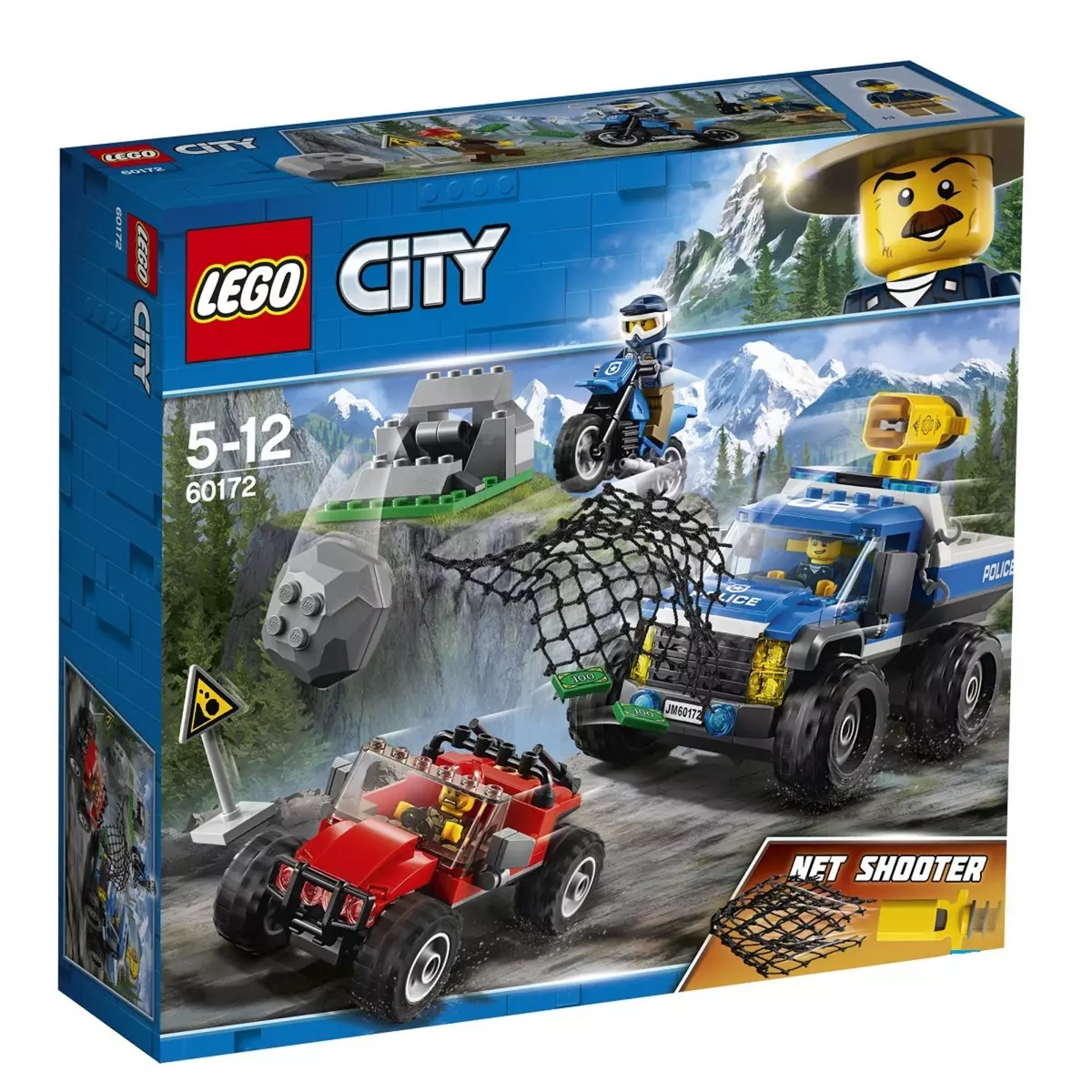 LEGO City 60172 -  La course poursuite en montagne