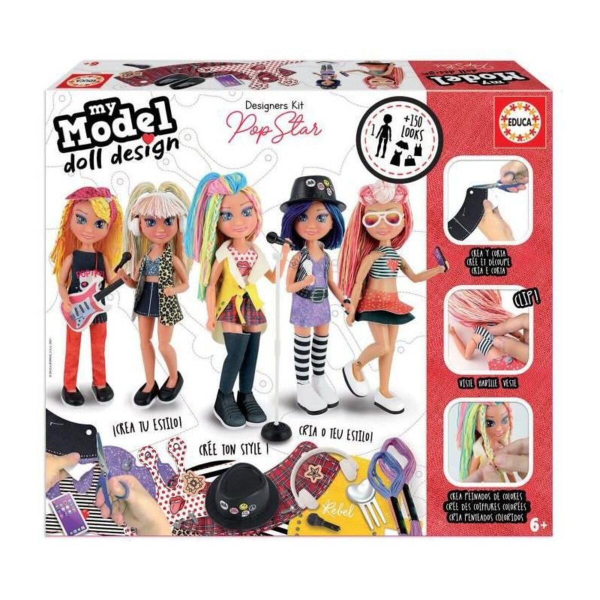 EDUCA EDUCA - My Model Doll Design Pop Star