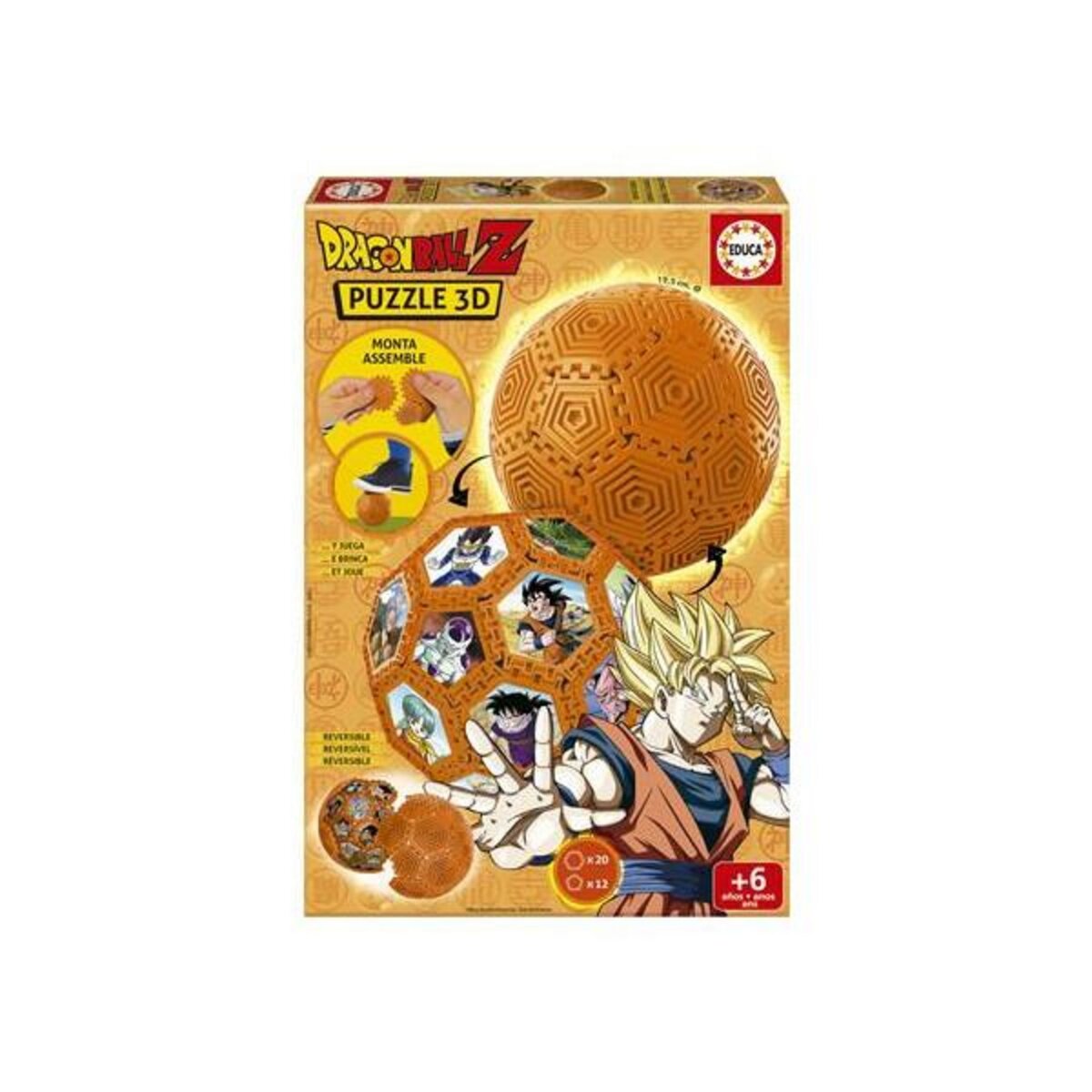 EDUCA Puzzle 3D Educa Dragon Ball Z