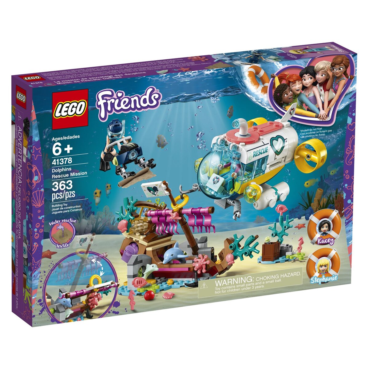 LEGO Friends 41378 - La mission de sauvetage des dauphins