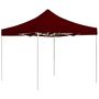 Voir la diapositive 1 : VIDAXL Tente de reception pliable Aluminium 2 x 2 m Bordeaux