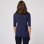 Voir la diapositive 2 : IN EXTENSO Pull manches 3/4 femme