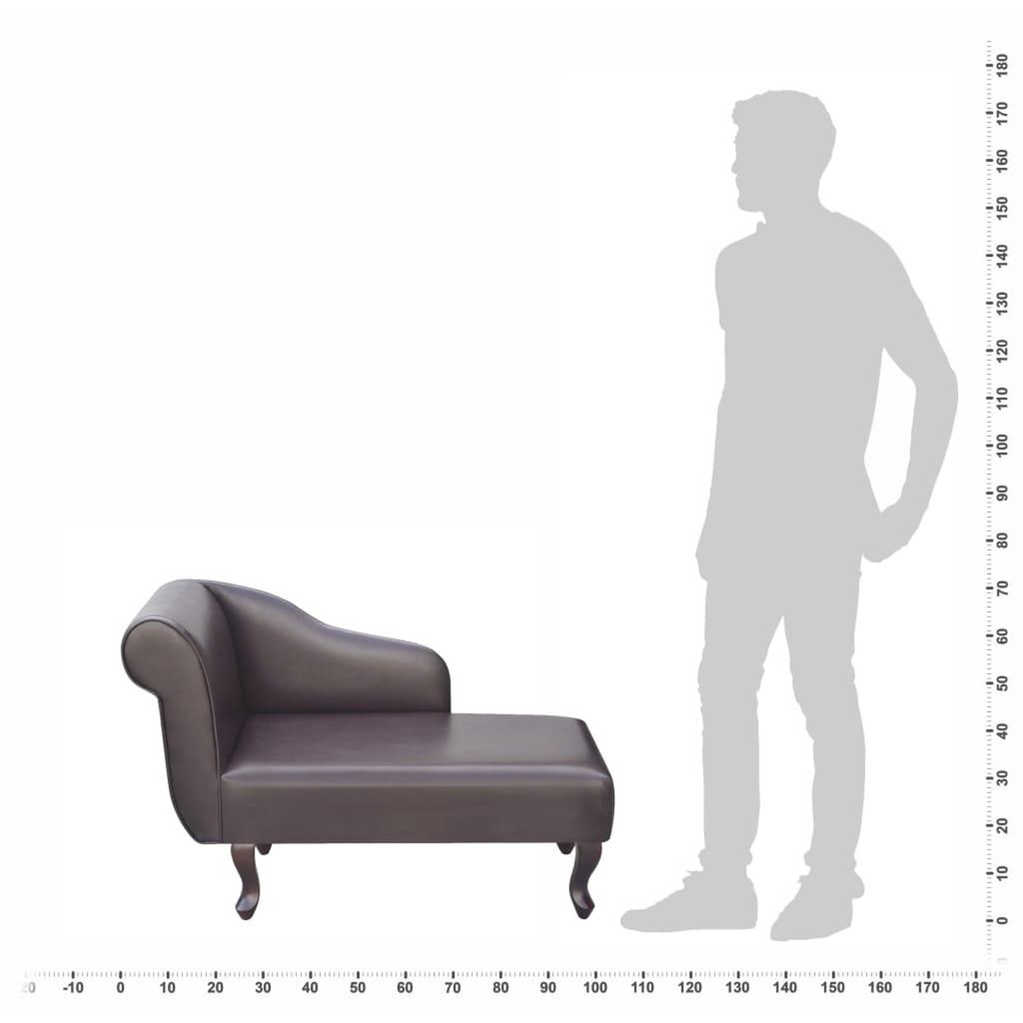 Voir la diapositive 5 : VIDAXL Chaise longue Marron Similicuir