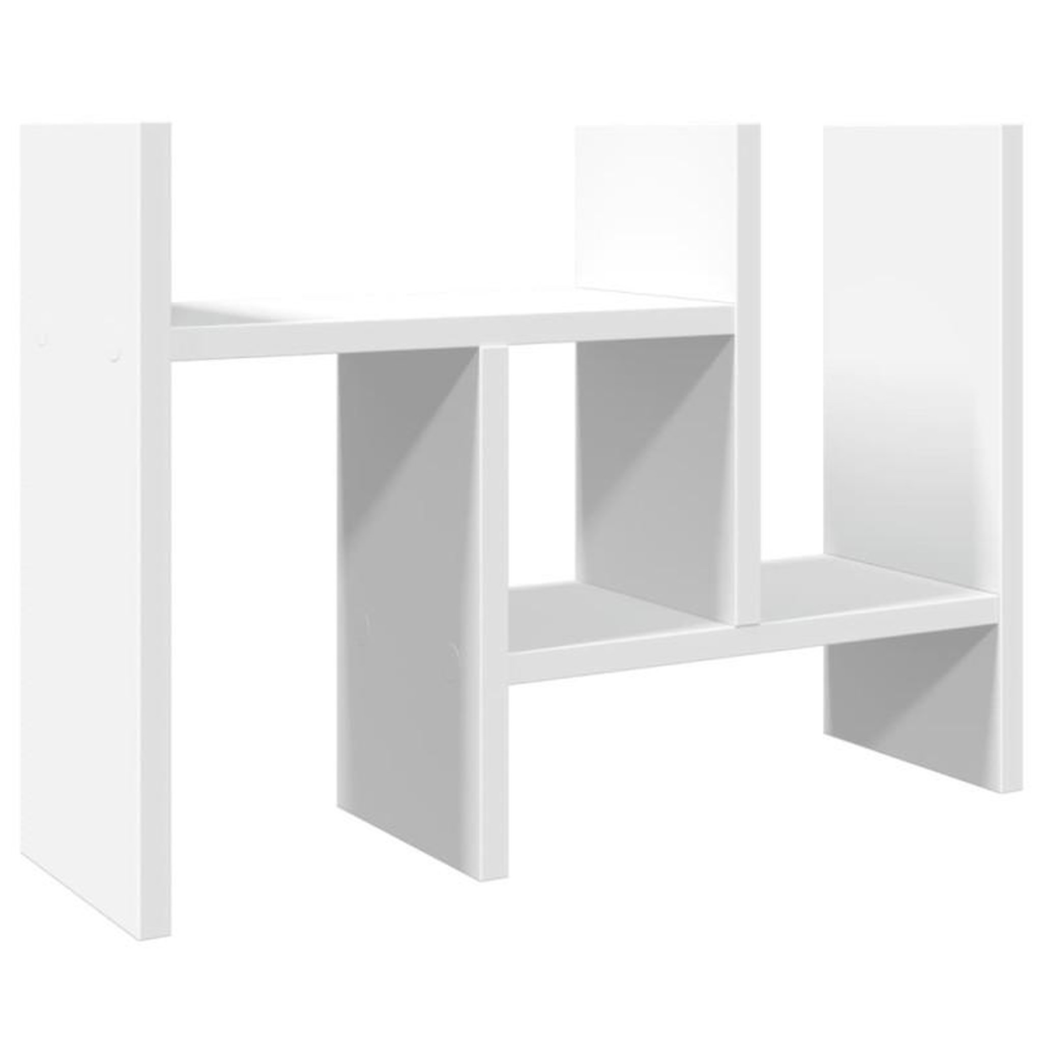 Voir la diapositive 2 : VIDAXL Organisateur de bureau blanc 34,5x15,5x35,5cm bois d ingénierie