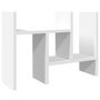 Voir la diapositive 2 : VIDAXL Organisateur de bureau blanc 34,5x15,5x35,5cm bois d ingénierie