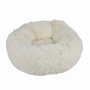 Voir la diapositive 1 : Paris Prix Coussin Rond pour Chien & Chat  Fluffy  55cm Écru
