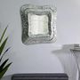 Voir la diapositive 6 : Paris Prix Miroir Mural Design  Aury  79cm Argent