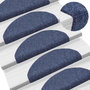 Voir la diapositive 5 : VIDAXL Tapis d'escalier autocollant 20 pcs bleu 65x21x4 cm