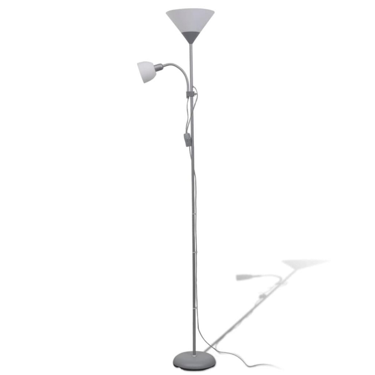 VIDAXL Lampadaire Gris