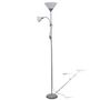 Voir la diapositive 2 : VIDAXL Lampadaire Gris
