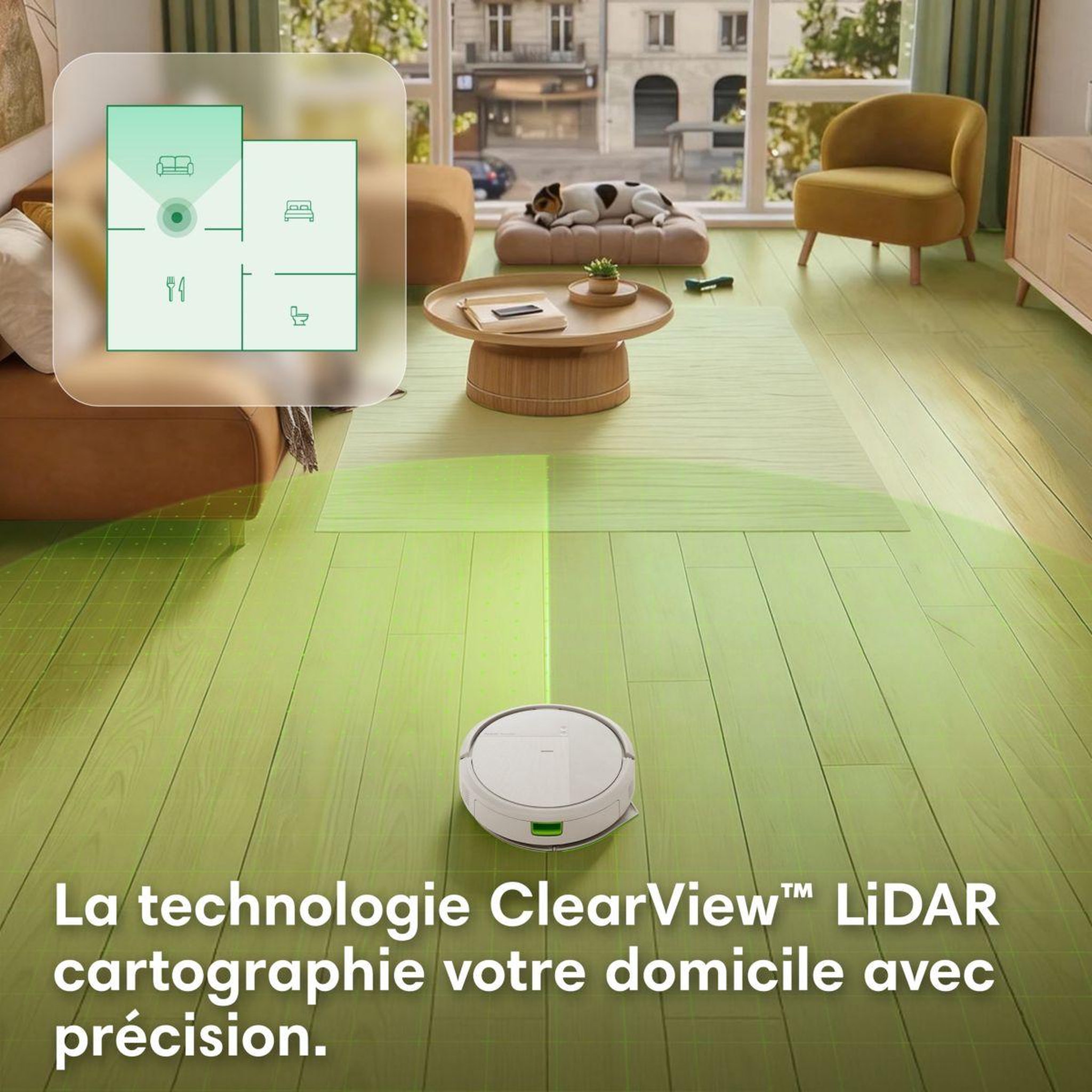 Voir la diapositive 4 : IROBOT Robot aspirateur laveur roomba combo 115 + auto empty