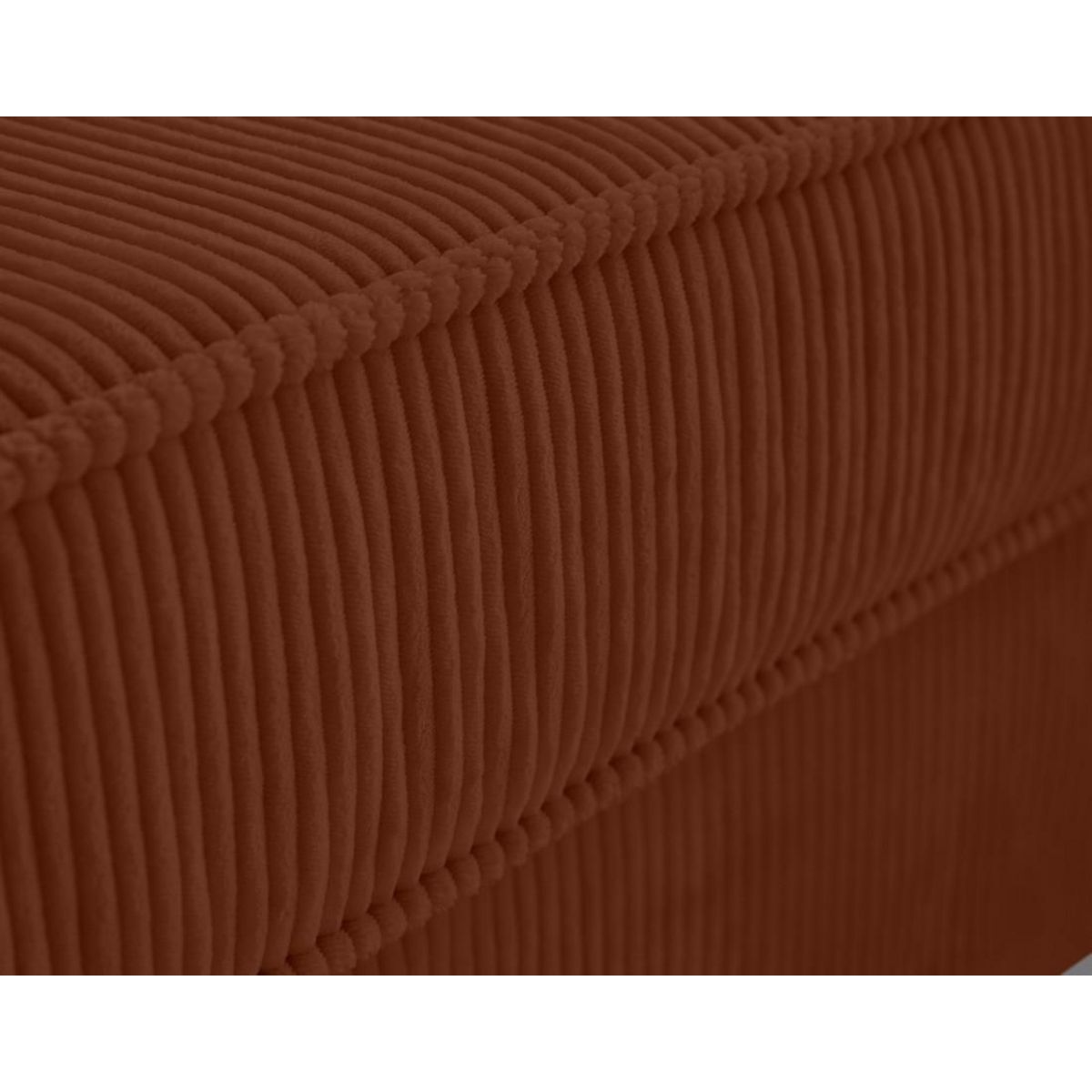 LISA DESIGN Jake - canapé déhoussable d'angle droit 5 places en velours côtelé