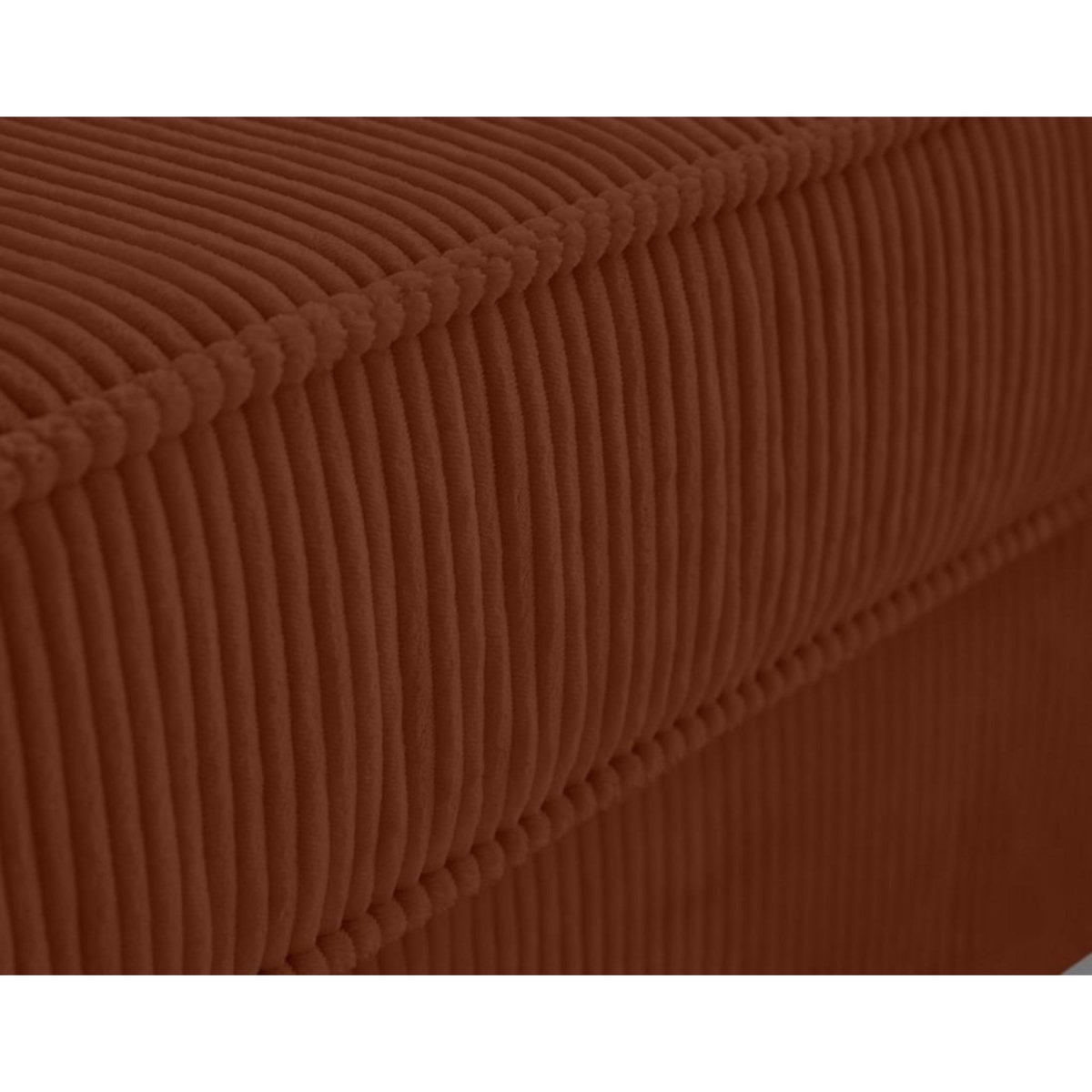 LISA DESIGN Jake - canapé déhoussable d'angle droit 5 places en velours côtelé
