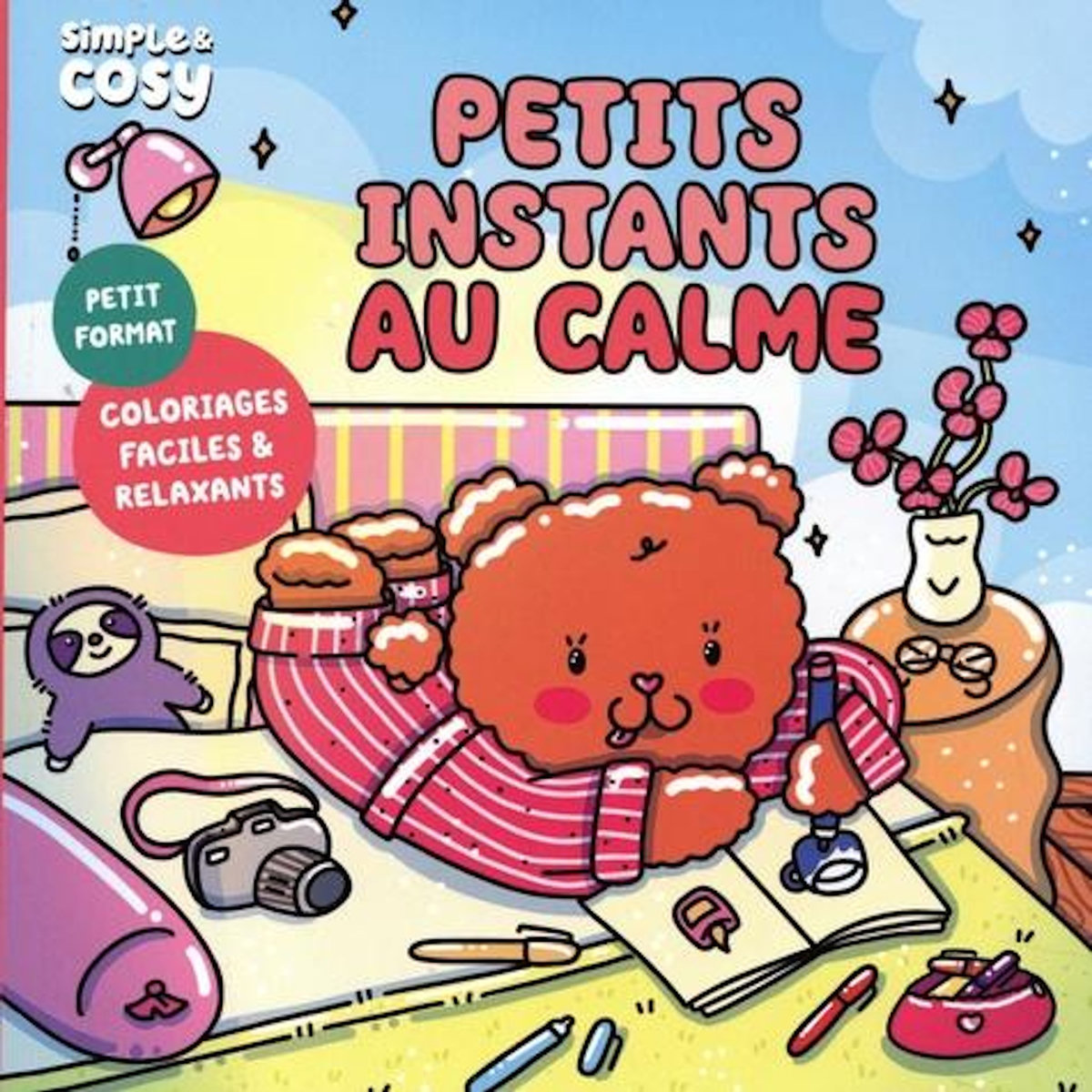 PETITS INSTANTS AU CALME, Anaïs fait de l'art
