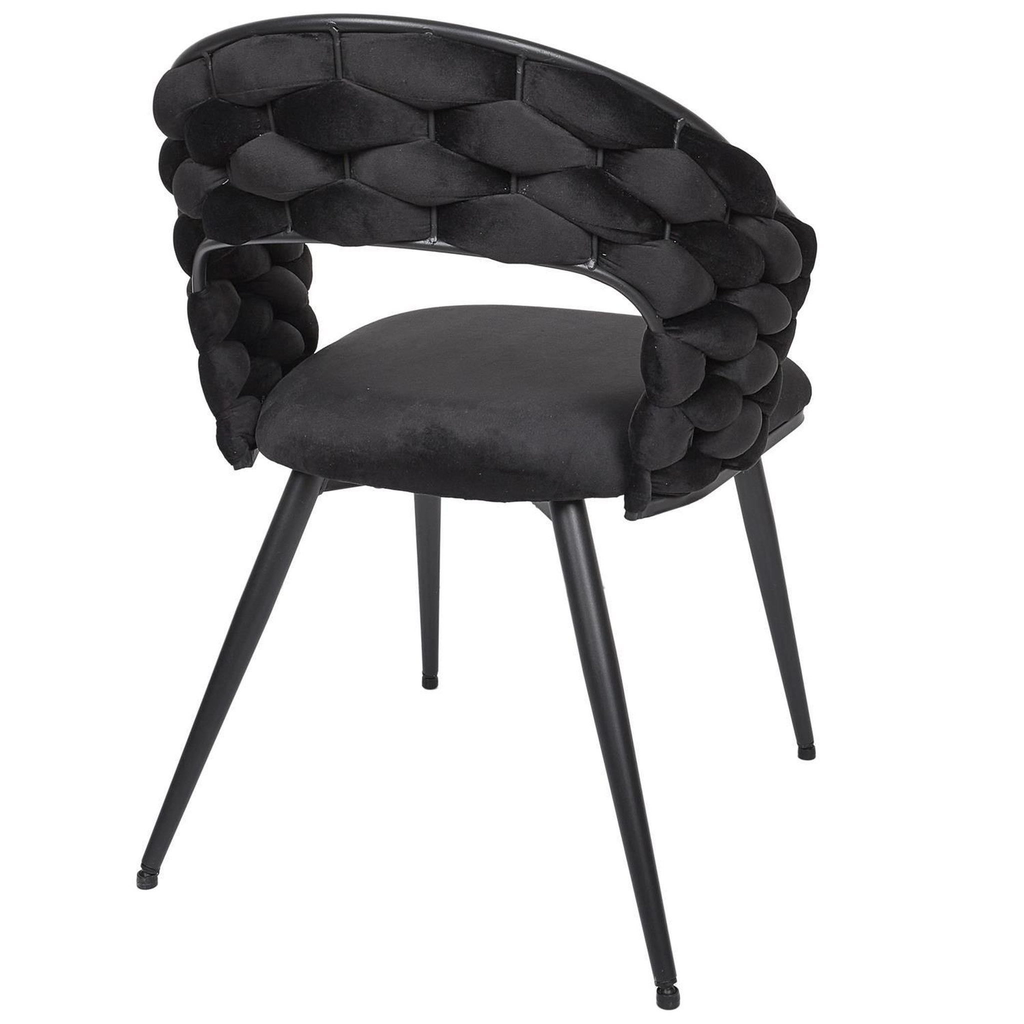 Voir la diapositive 6 : The Home Deco Factory Lot de 2 chaises assise tressée LUND