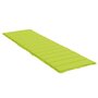Voir la diapositive 4 : VIDAXL Coussin de chaise longue vert vif 200x60x3 cm tissu oxford