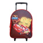 Bagtrotter BAGTROTTER Sac à dos à roulettes 31 cm Disney Cars Rouge