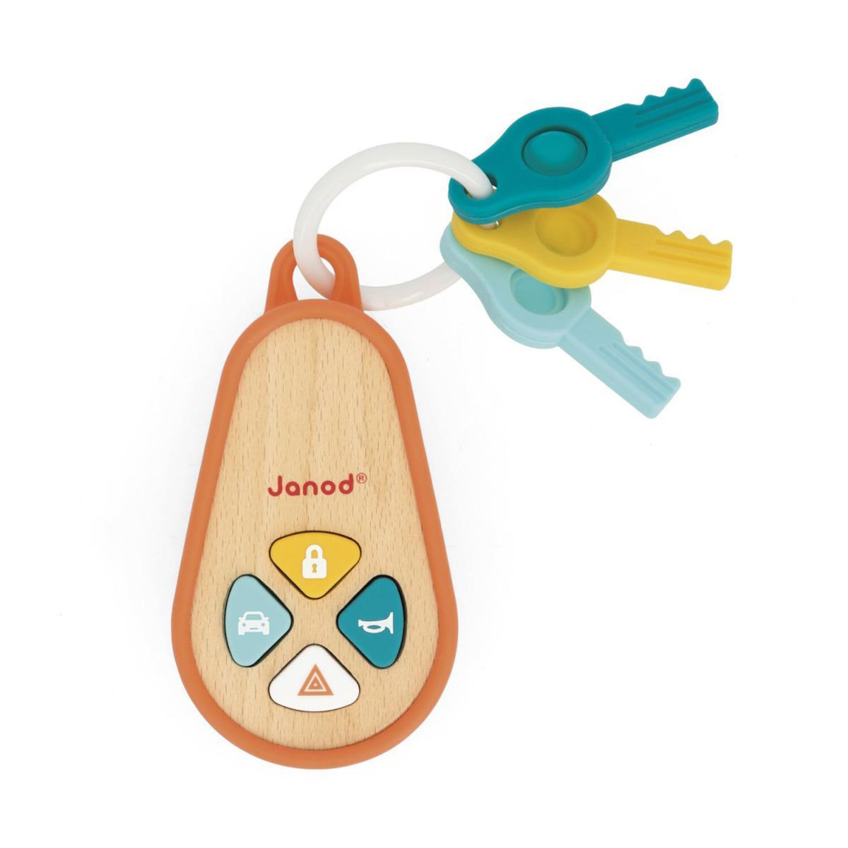 Juratoys-Janod Porte cles sonore sensoriel