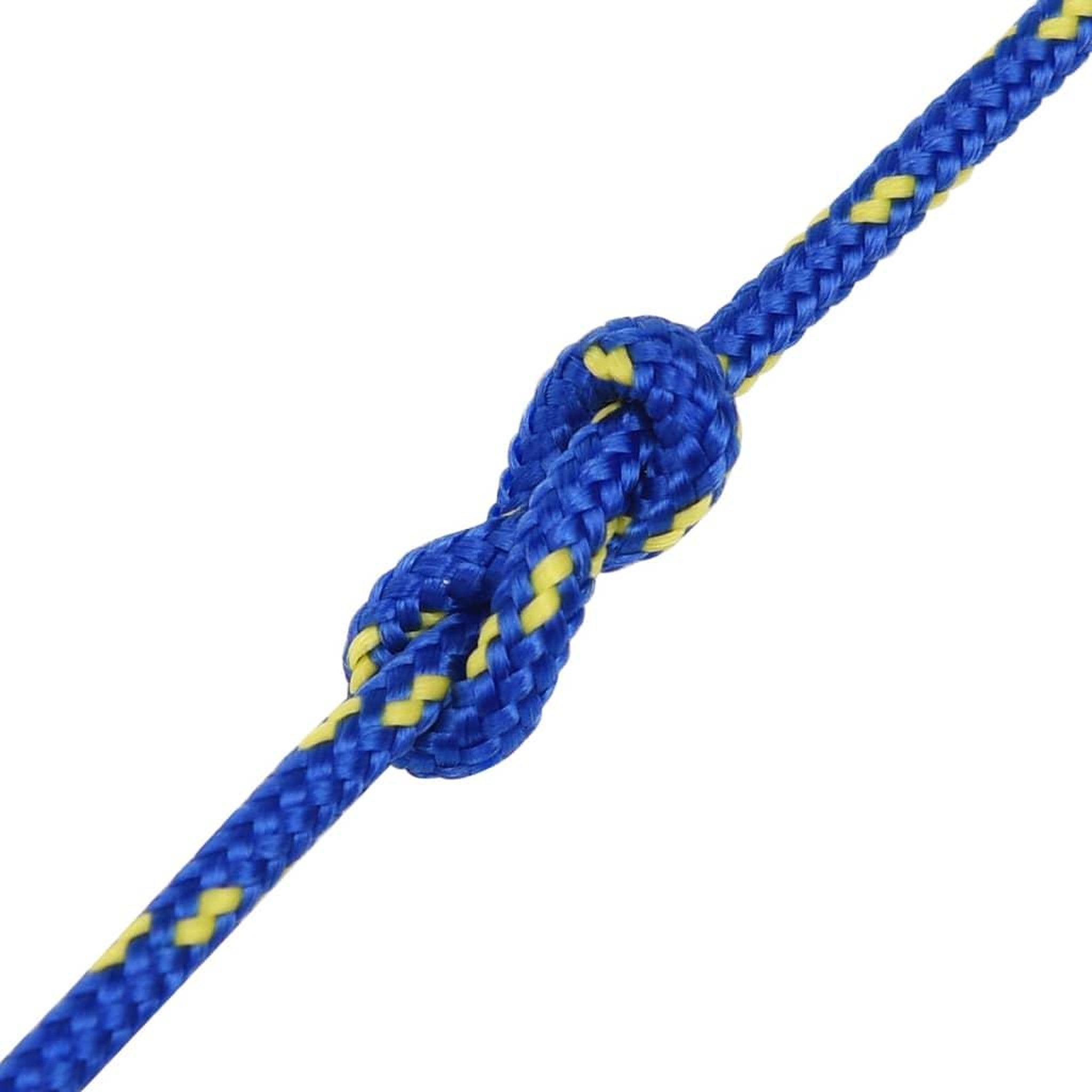 Voir la diapositive 5 : VIDAXL Corde de bateau Bleu 5 mm 500 m Polypropylene