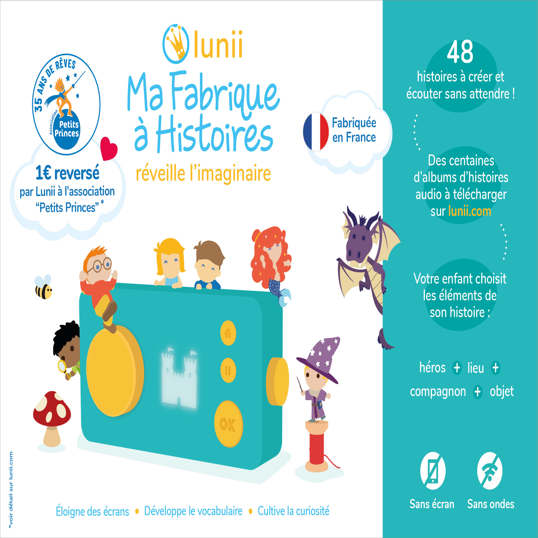 Voir la diapositive 3 : Lunii Ma fabrique à Histoires