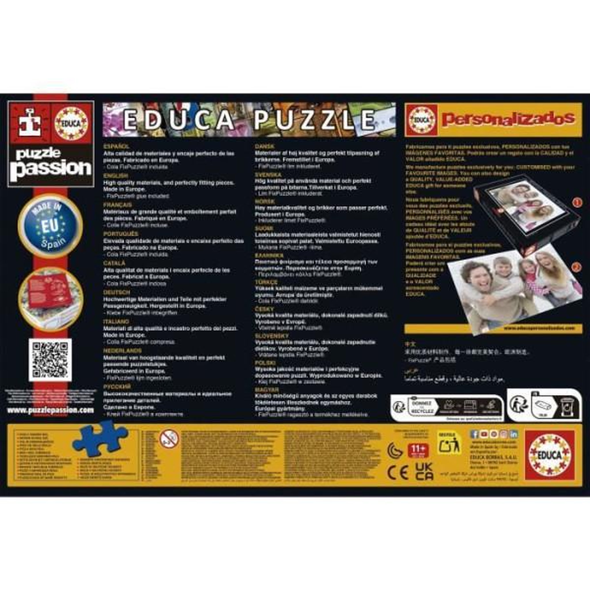 Voir la diapositive 4 : EDUCA Puzzle - educa - fil - 500 pieces