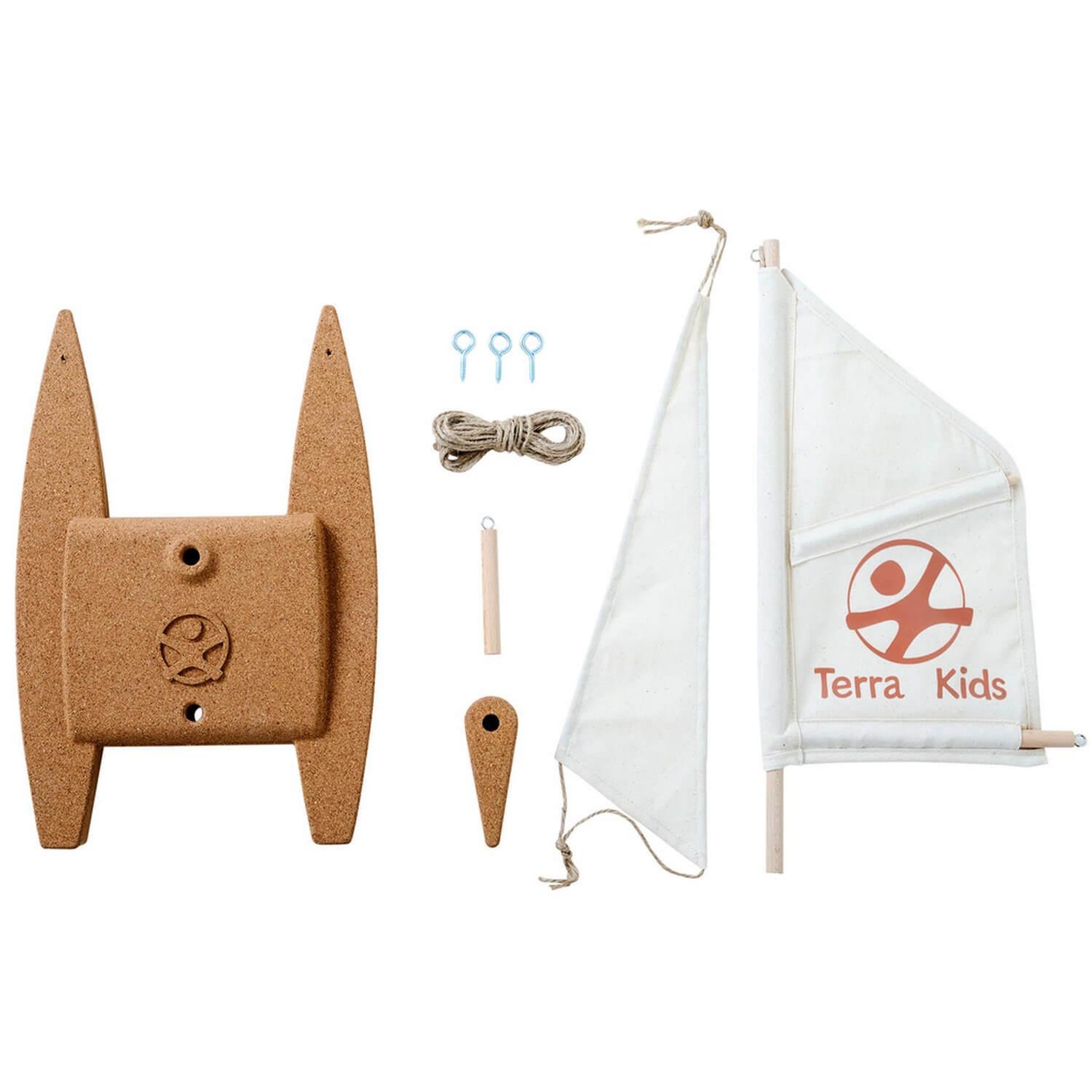 Voir la diapositive 2 : Haba Kit catamaran