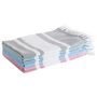 Voir la diapositive 3 : ACTUEL Foutah de plage en coton 180g/m² finition frange SAND