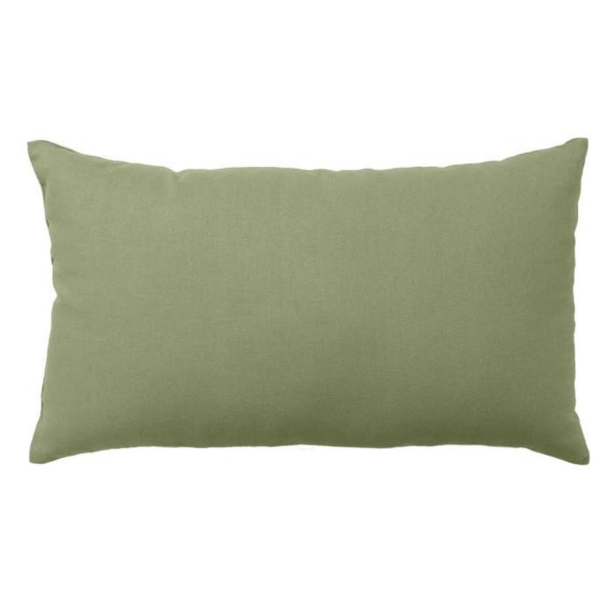 Paris Prix Coussin Déco Uni  Panama  30x50cm Vert Olive