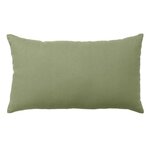 Paris Prix Coussin Déco Uni  Panama  30x50cm Vert Olive