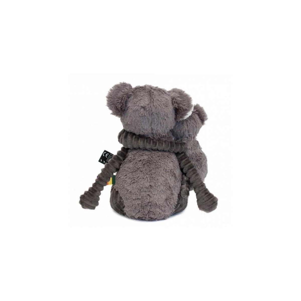 LES DEGLINGOS Trankilou Koala gris Maman/Bebe