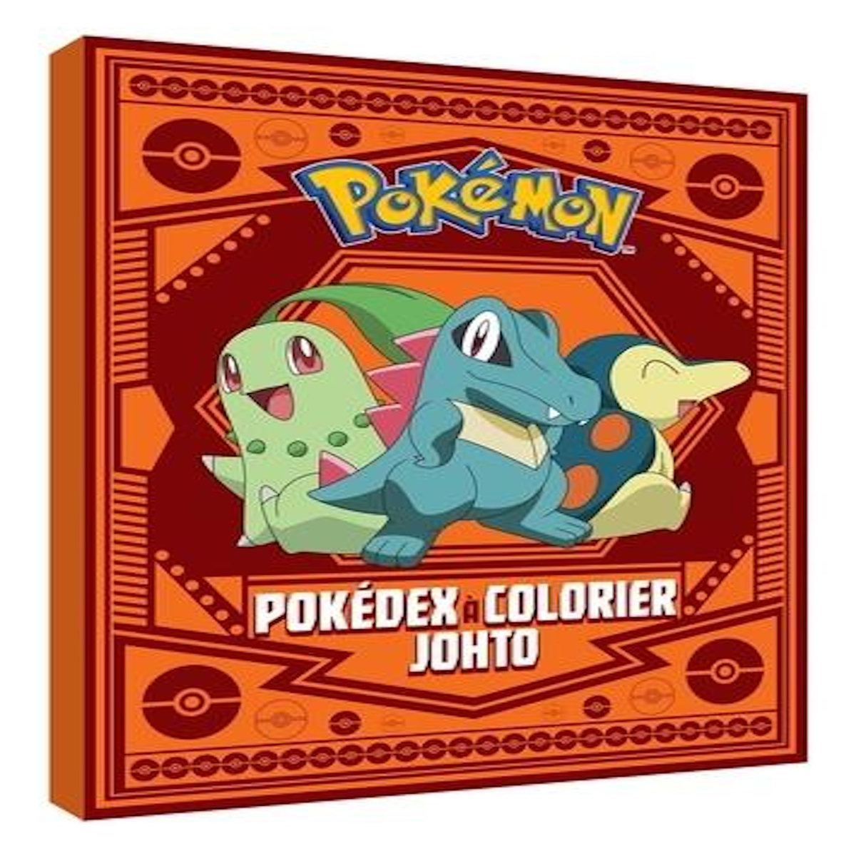 POKEDEX A COLORIER JOHTO, Hachette Jeunesse