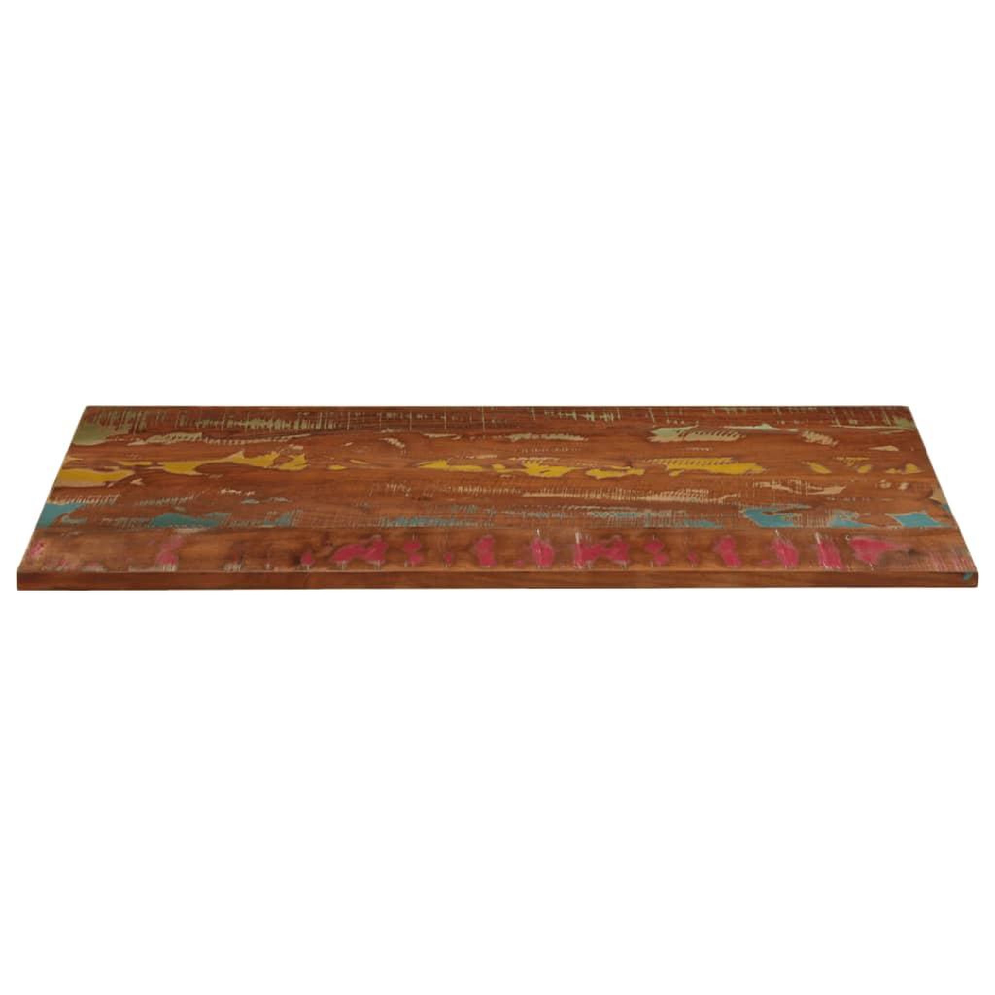 Voir la diapositive 3 : VIDAXL Dessus de table 140x60x1,5cm rectangulaire bois massif recupere