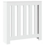 Voir la diapositive 2 : VIDAXL Cache-radiateur blanc 78x20x82 cm bois d'ingenierie