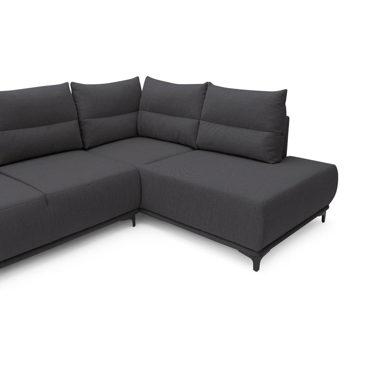 LISA DESIGN Arya - canapé d'angle convertible - avec coffre - 5 places - style contemporain - droit