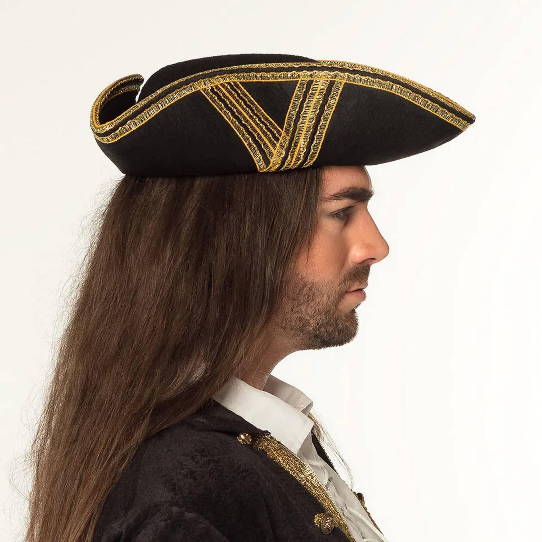 Voir la diapositive 2 : Boland Tricorne De Capitaine