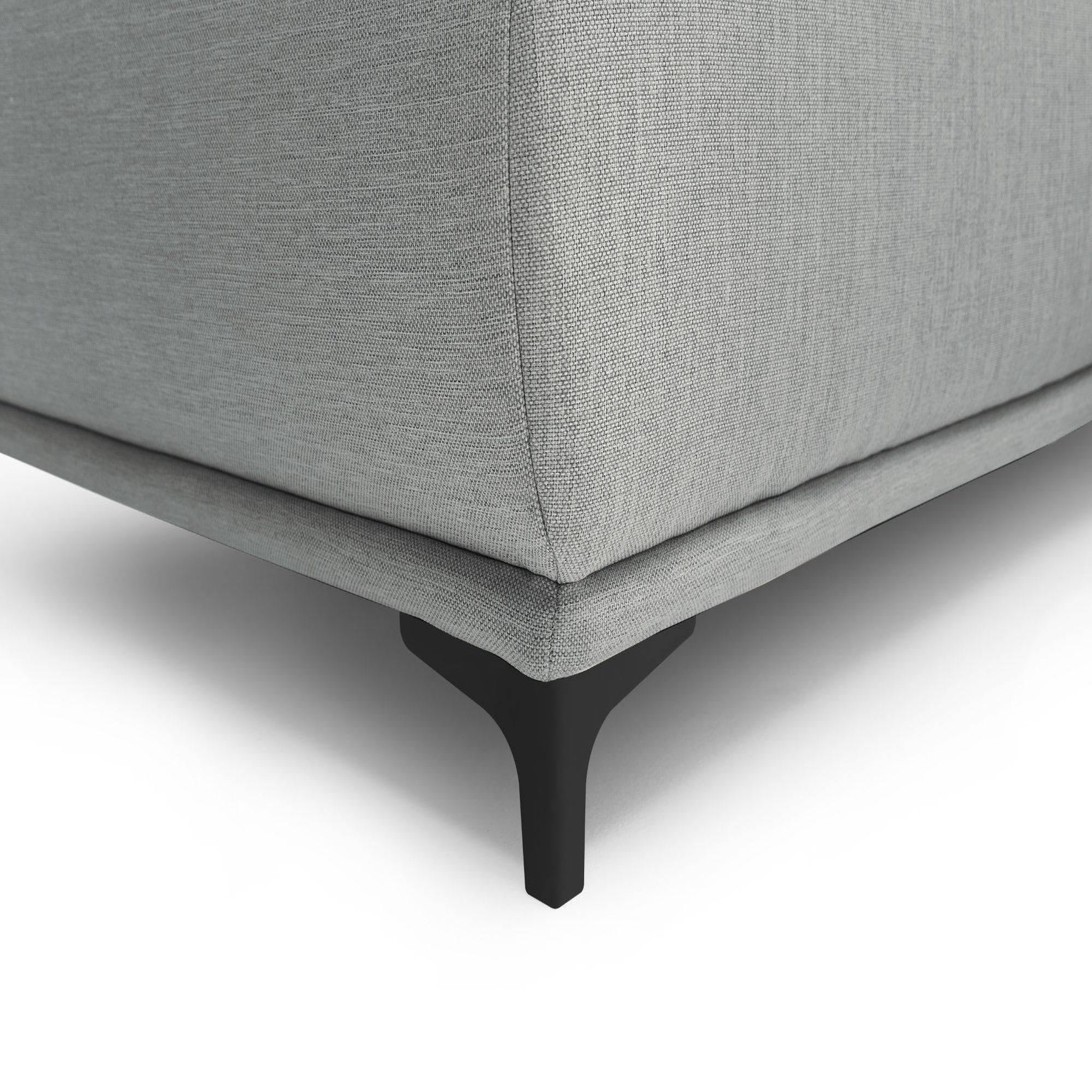Voir la diapositive 5 : LISA DESIGN Arya - canapé d'angle convertible - avec coffre - 5 places - style contemporain - gauche