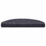 Voir la diapositive 3 : VIDAXL Tapis d'escalier auto-adhesifs 30 pcs gris fonce 65x21x4 cm
