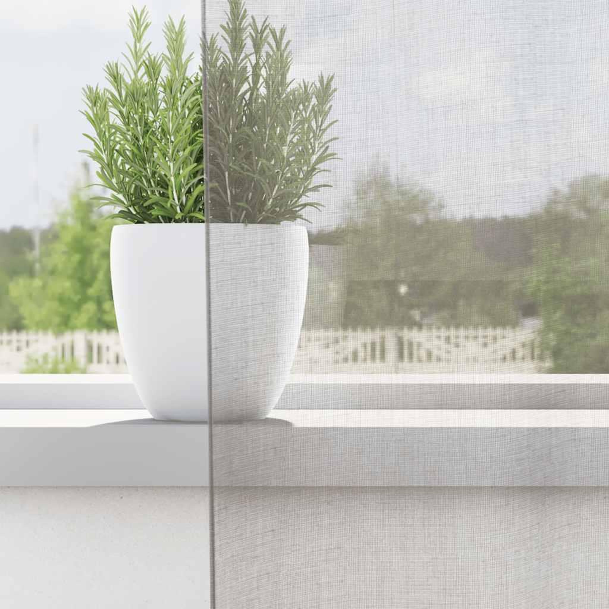 Voir la diapositive 3 : VIDAXL Rideaux en voile avec œillets 2 pcs gris clair 140x225 cm