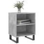 Voir la diapositive 3 : VIDAXL Tables de chevet 2 pcs gris béton 40x30x50 cm bois d ingénierie