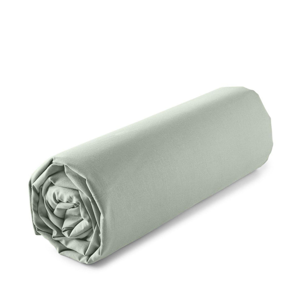 ACTUEL Drap housse uni en percale de coton 