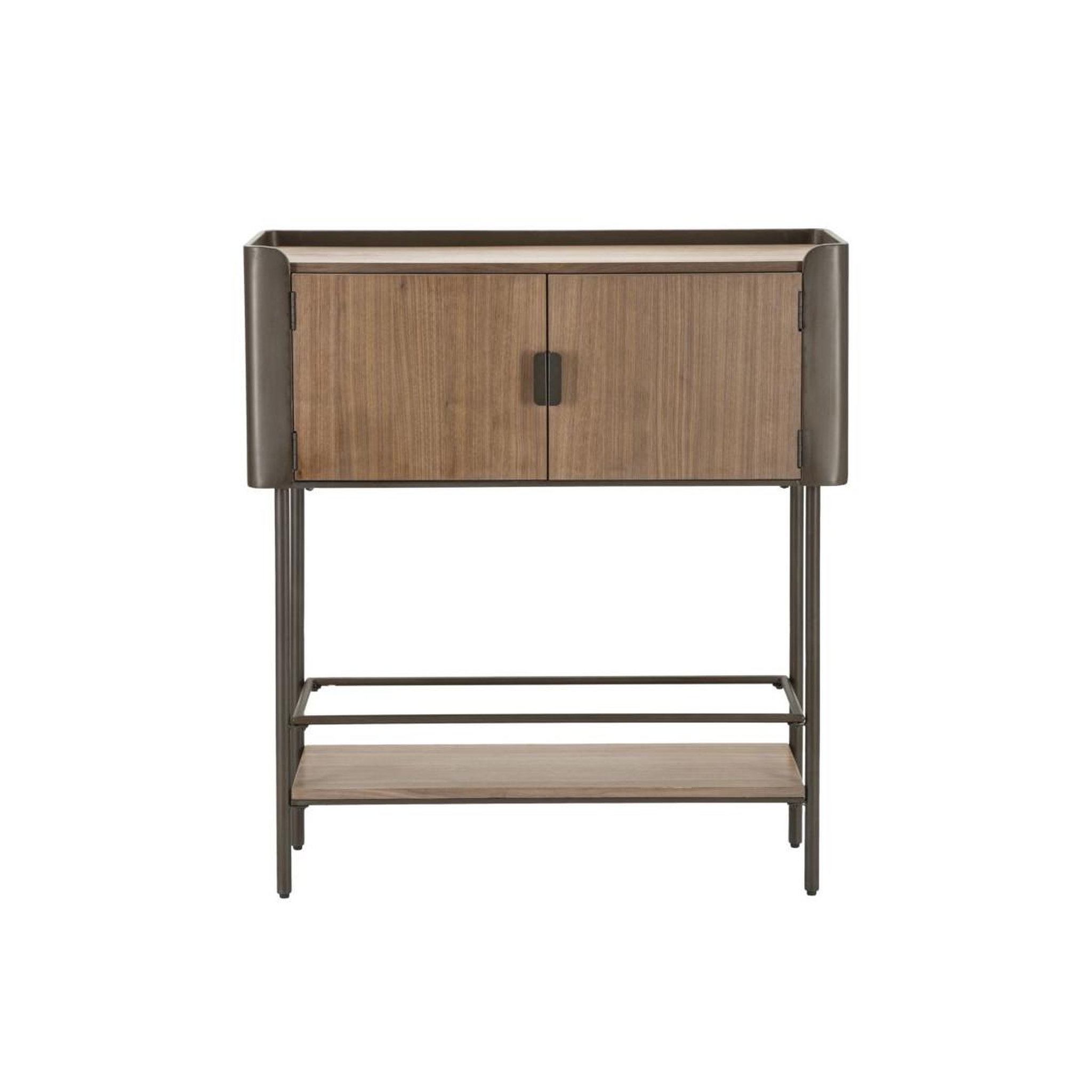 Voir la diapositive 2 : Paris Prix Console 2 portes en bois  toronto  110cm naturel