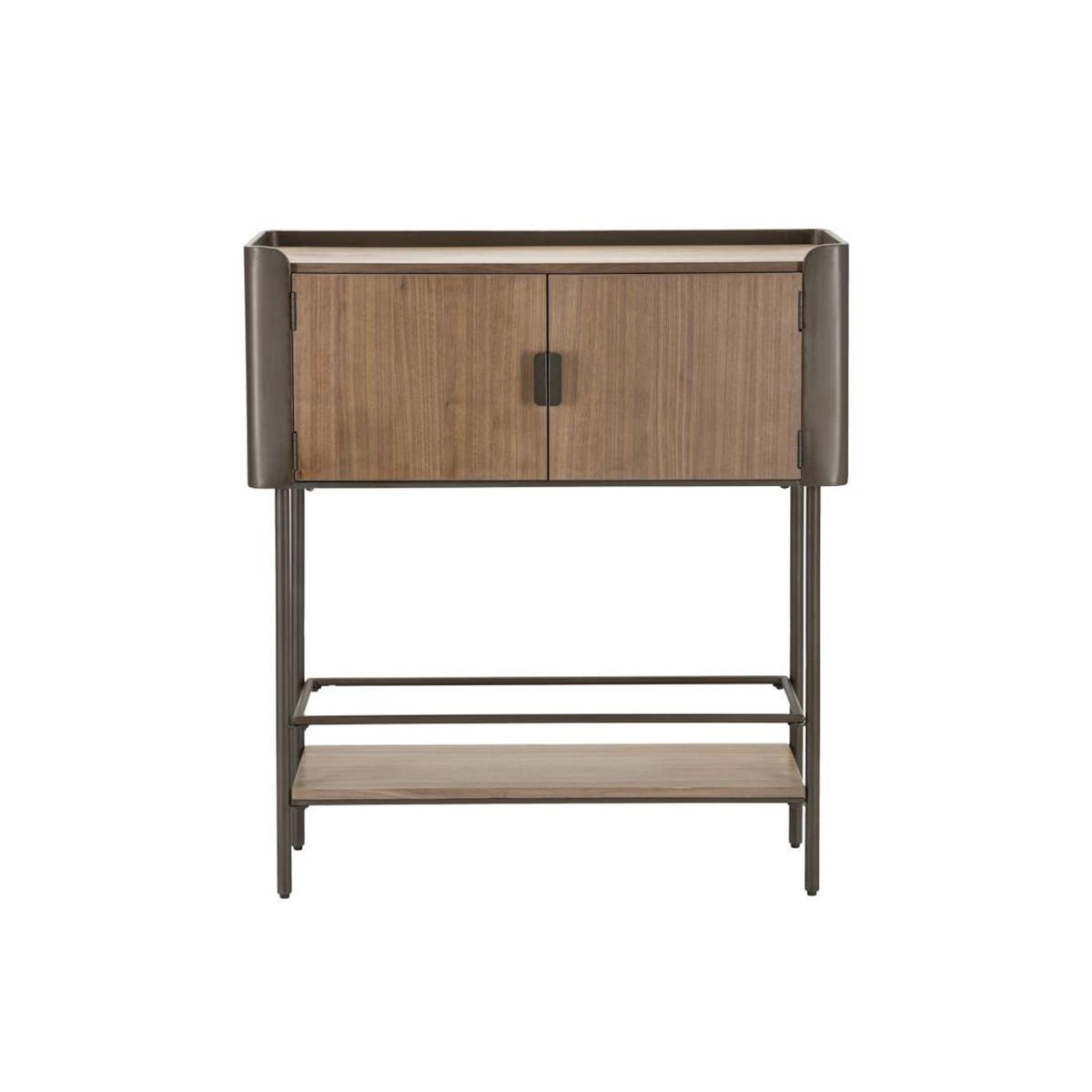 Paris Prix Console 2 Portes en Bois  Toronto  110cm Naturel