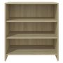 Voir la diapositive 5 : VIDAXL Buffet Chene sonoma 70x40,5x75 cm Bois d'ingenierie
