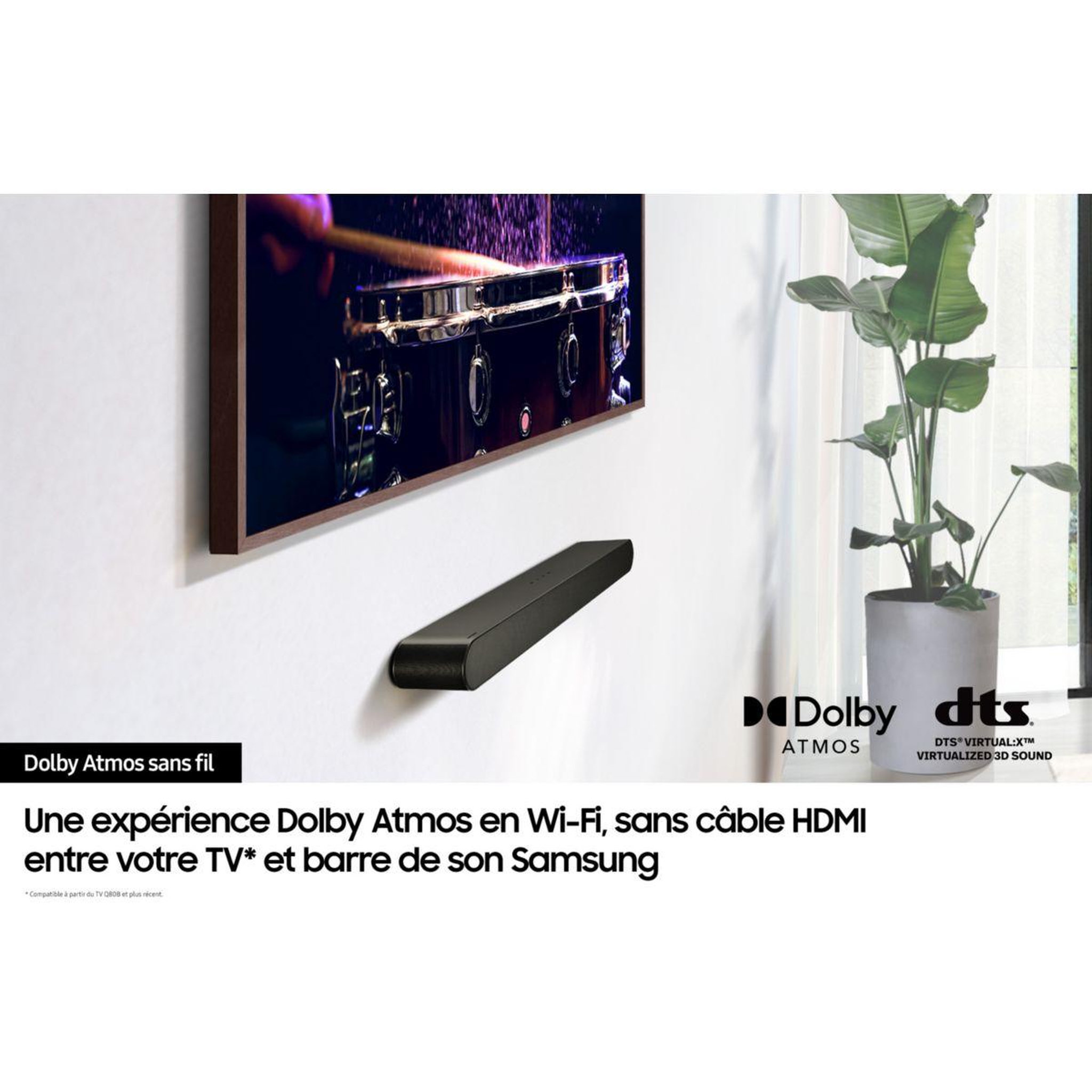 Voir la diapositive 5 : Samsung Barre de son hw-s66d
