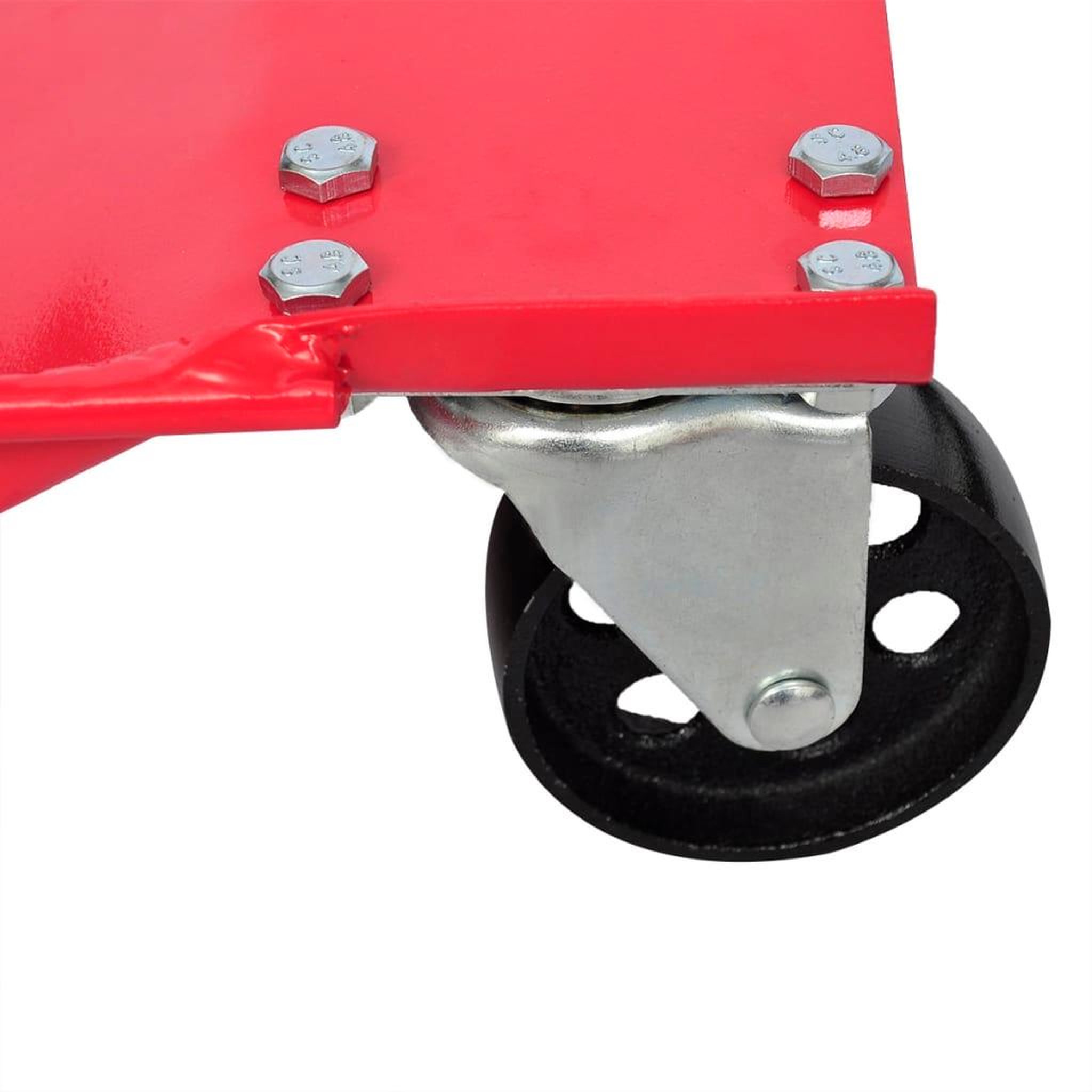 Voir la diapositive 5 : VIDAXL Lot de 2 chariot de visite 500kg