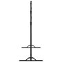 Voir la diapositive 4 : VIDAXL Support de toile de fond noir 254x243 cm acier
