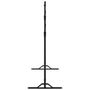 Voir la diapositive 4 : VIDAXL Support de toile de fond noir 254x243 cm acier