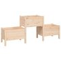 Voir la diapositive 2 : VIDAXL Jardiniere 178,5x44x75 cm Bois massif de pin