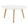 Voir la diapositive 1 : Paris Prix Table Basse Design  Rauma  90cm Blanc