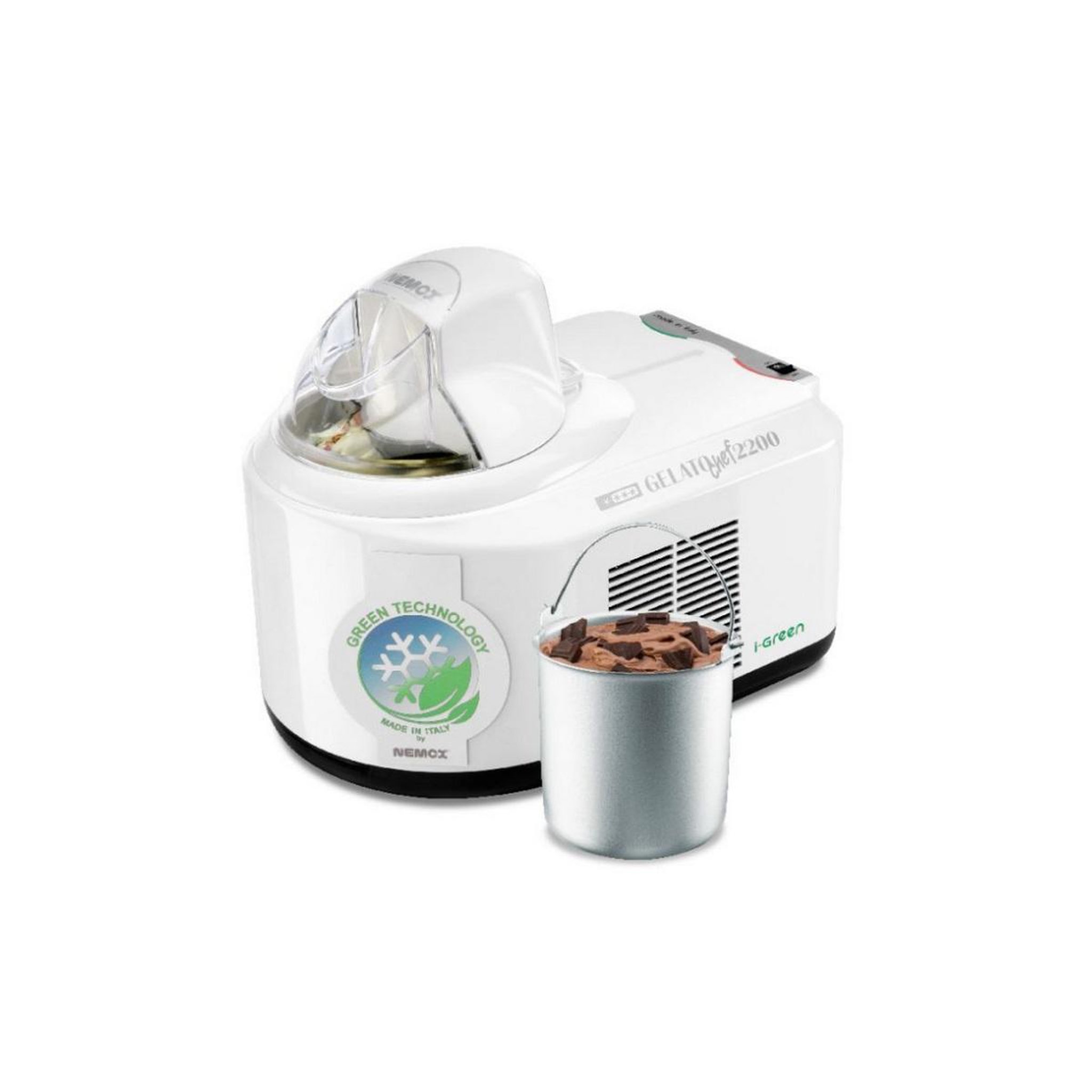 Nemox Turbine à glaces 1.5l 110w blanc - 003a500270